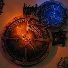 Схема вышивки «Время»