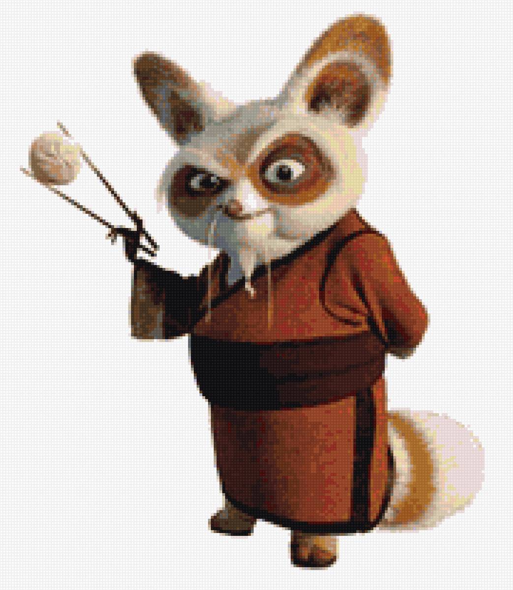 Мастер Шифу - сказка, мультяшный герой, панда кунг-фу, детское - предпросмотр