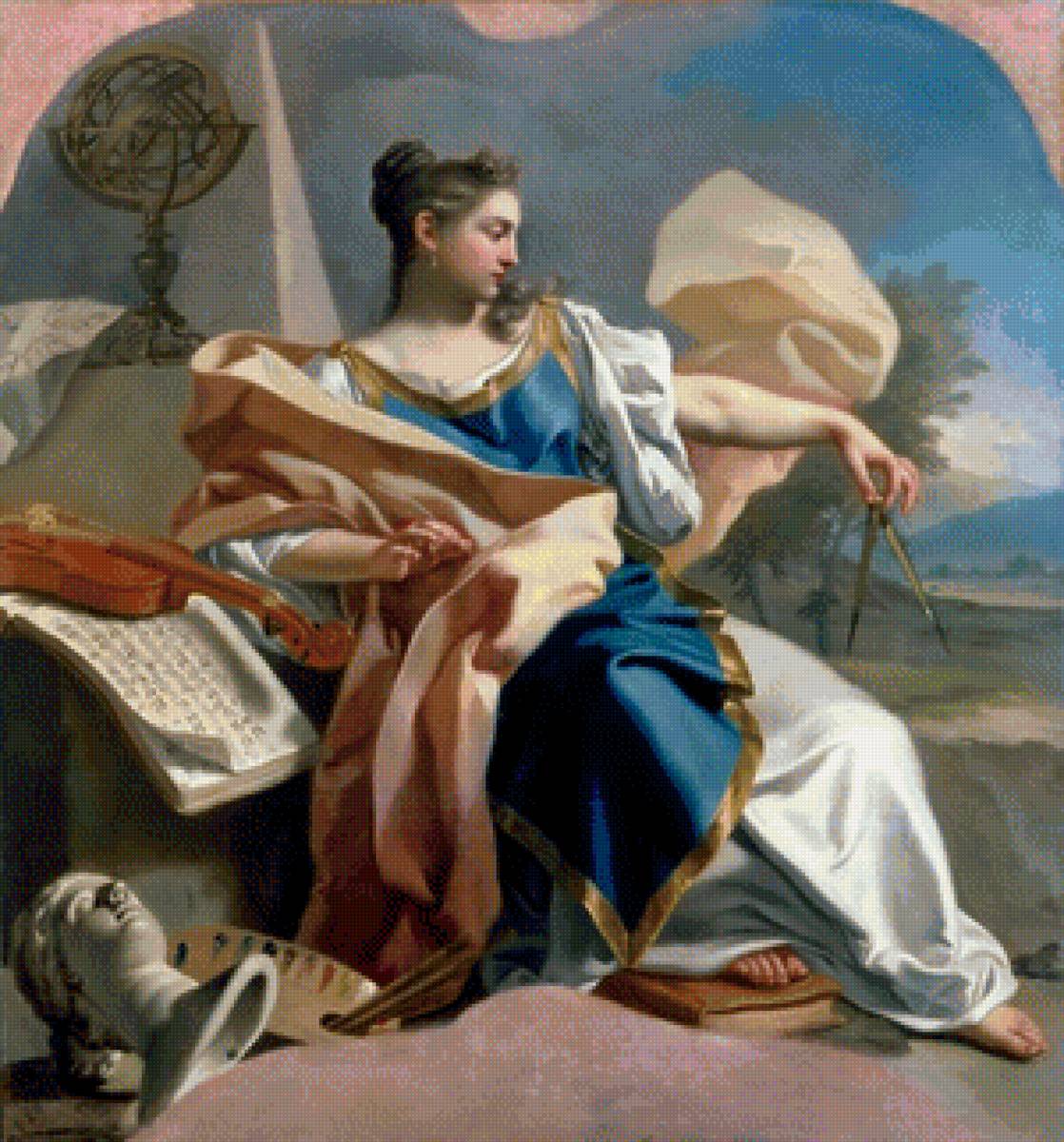 аллегория искусства - мифология, искусство - предпросмотр