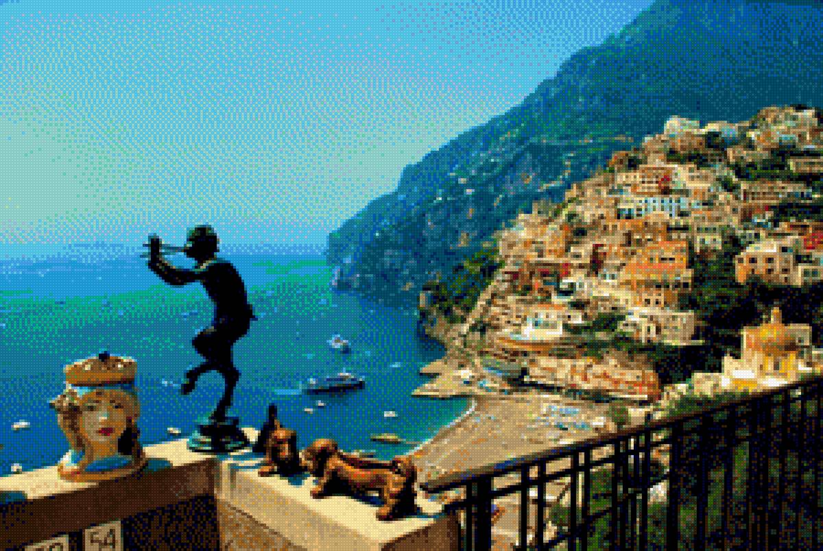 amalfi - amalfi, italy, positano - предпросмотр