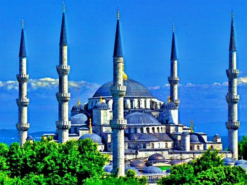 Голубая мечеть в Стамбуле - стамбул, восток, мечеть, турция - оригинал