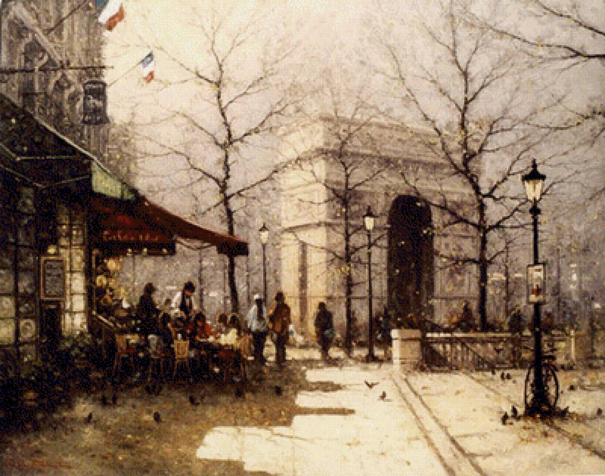 городской пейзаж. Париж - городской пейзаж, город, париж - предпросмотр