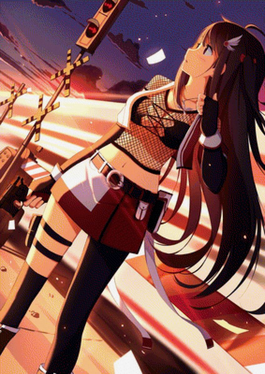 Девушка - аниме - предпросмотр