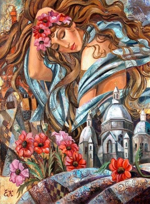 женский образ - оригинал