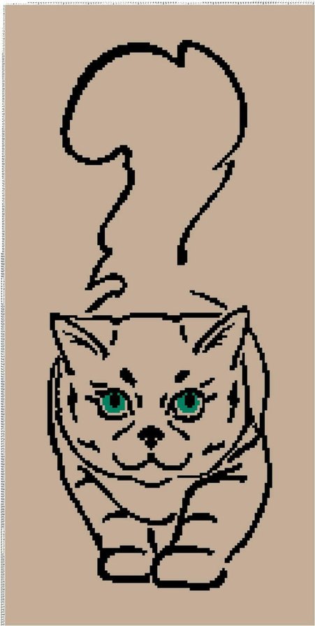 Глазки кошки - оригинал