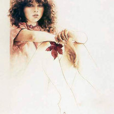 Схема вышивки «Леди 4. Художник Сара Мун»