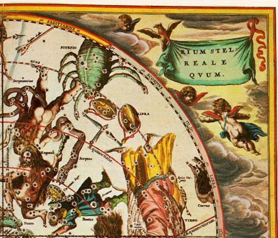 карта созвездий 2 часть - карта - оригинал