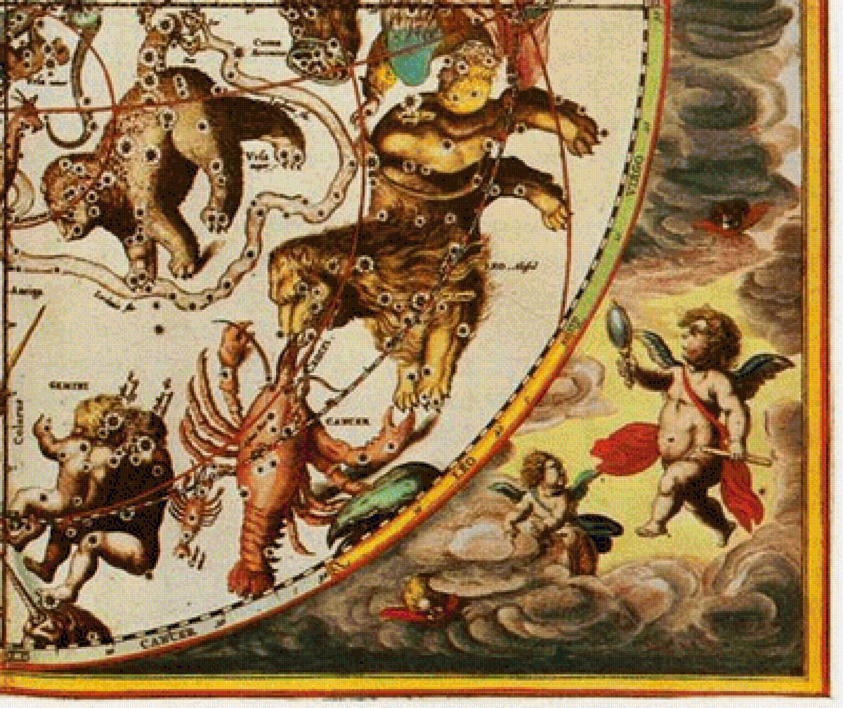 карта созвездий 3 часть - карта - предпросмотр