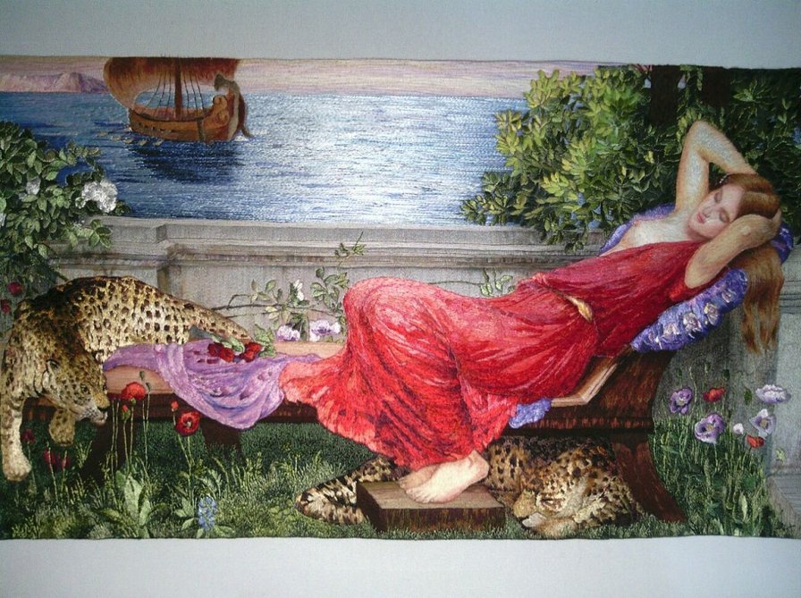 дама - оригинал