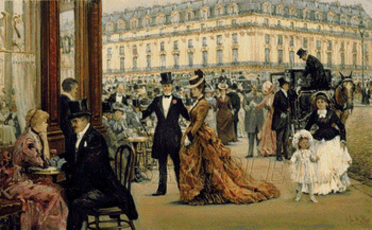 Изящный век - изящный век, площадь, красивые люди - предпросмотр