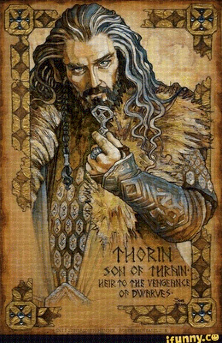 Торин Дубовый Щит - хоббит, торин дубовый щит, гном, властелин колец, торин дубощит - предпросмотр