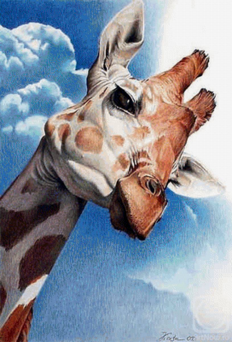 Жираф большой - предпросмотр