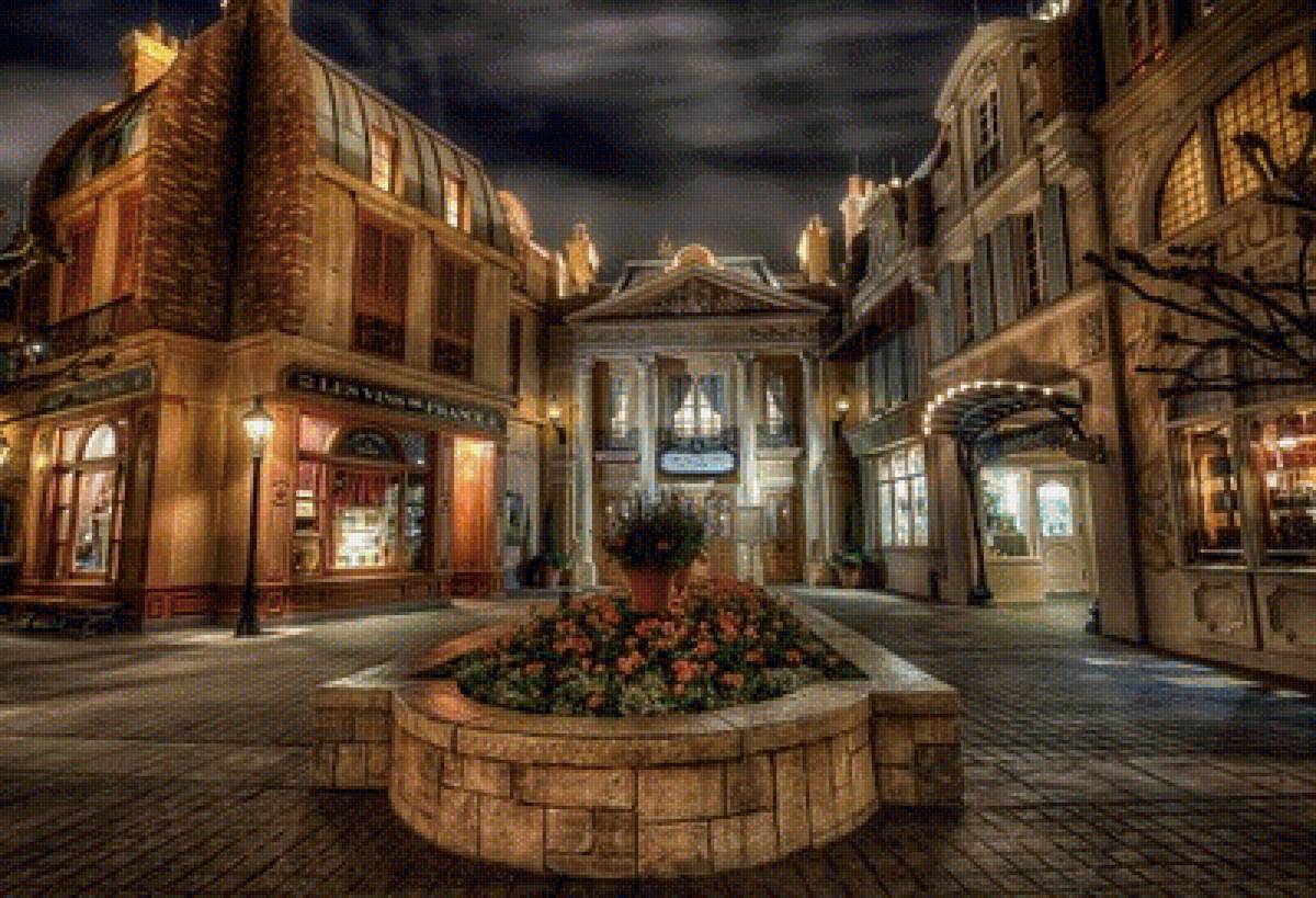 улица, клумба - предпросмотр