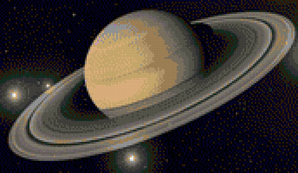 Сатурн - космос, планеты - предпросмотр