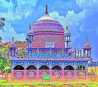 Звёздная мечеть - мечеть, бангладеш, восток, азия, ислам - оригинал