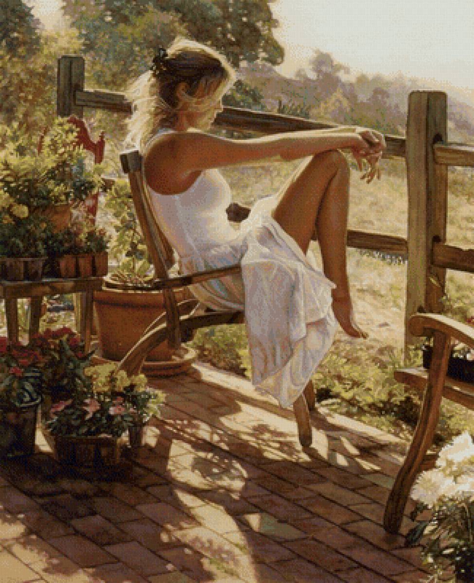 картины стива хенкса 2 - женственность, красота, девушка - предпросмотр