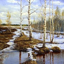 Схема вышивки «весна»