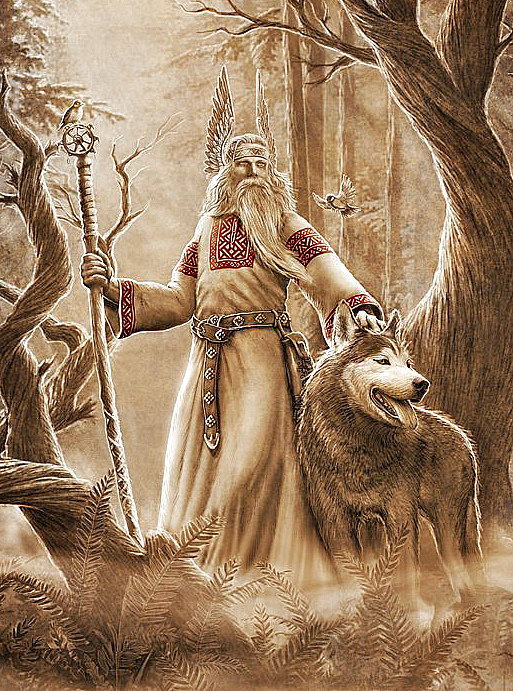 славянский бог - славянский бог. волк - оригинал