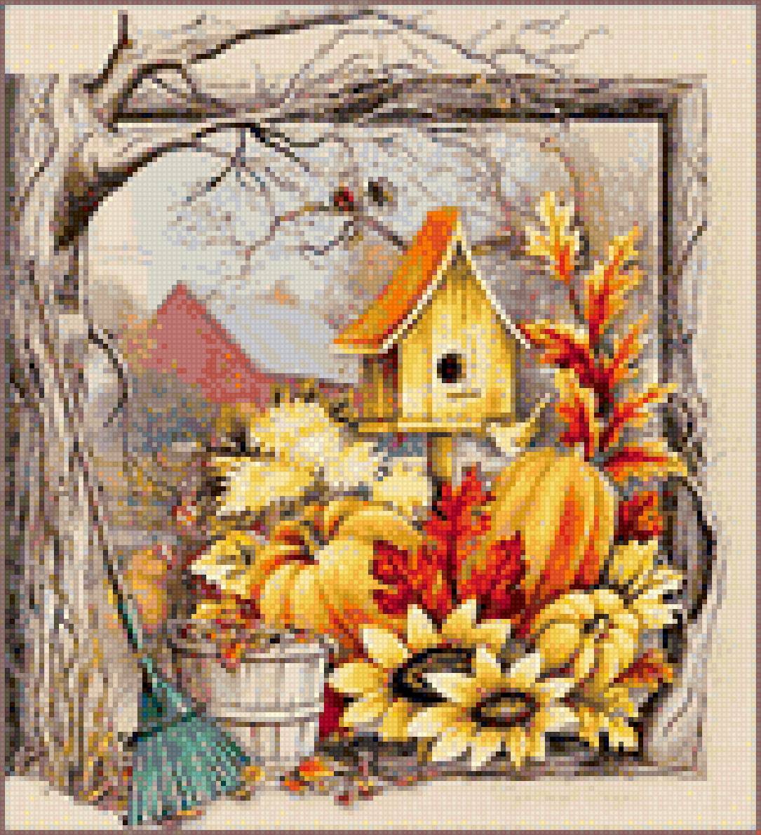 осень - тыквы, осень - предпросмотр