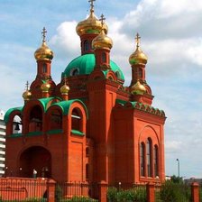 Схема вышивки «Благовещенский Собор Павлодара»