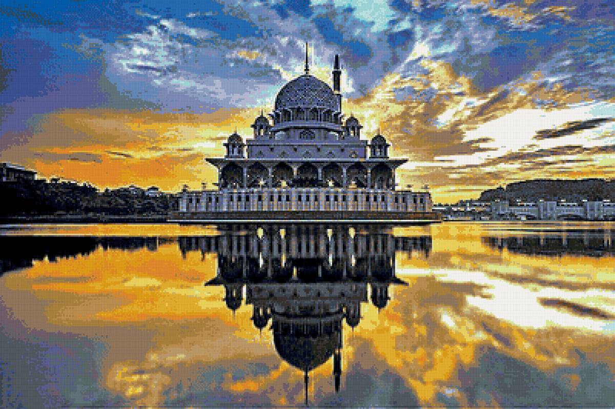 Мечеть Путра - азия, мечеть, малайзия, восток - предпросмотр