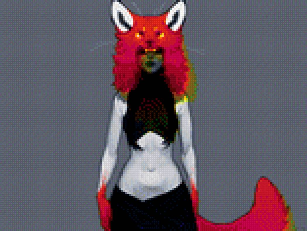 девушка-лисица - предпросмотр