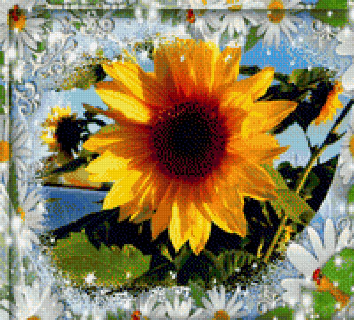 Лето - лето, подсолнух - предпросмотр