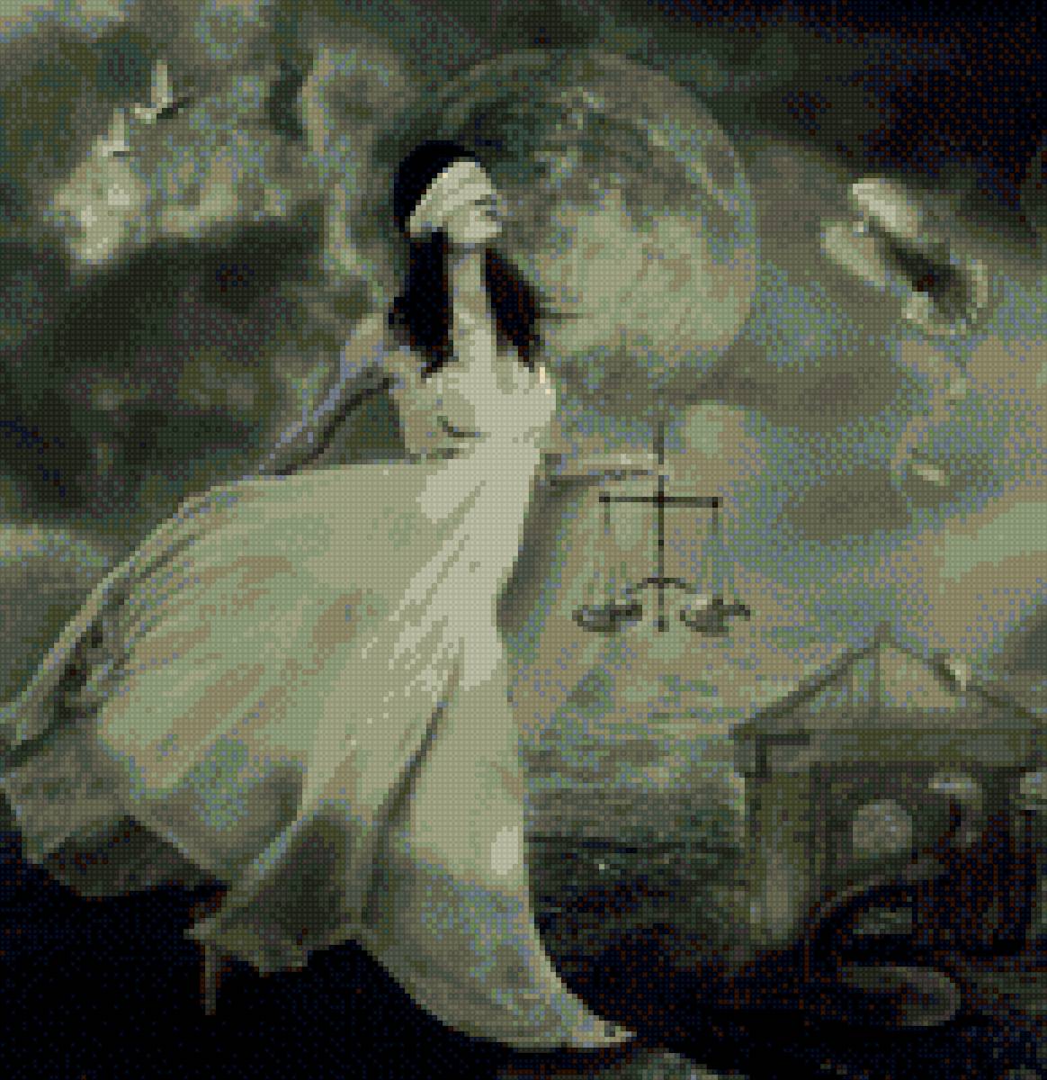 Фемида - правосудие, богиня, девушки, справедливость, фемида - предпросмотр