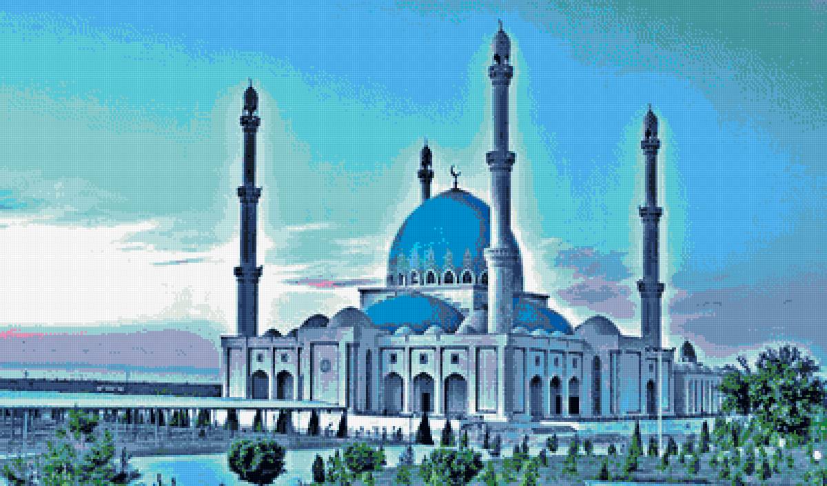 мечеть Сопормурата Ходжи - мечеть, туркменистан, восток - предпросмотр