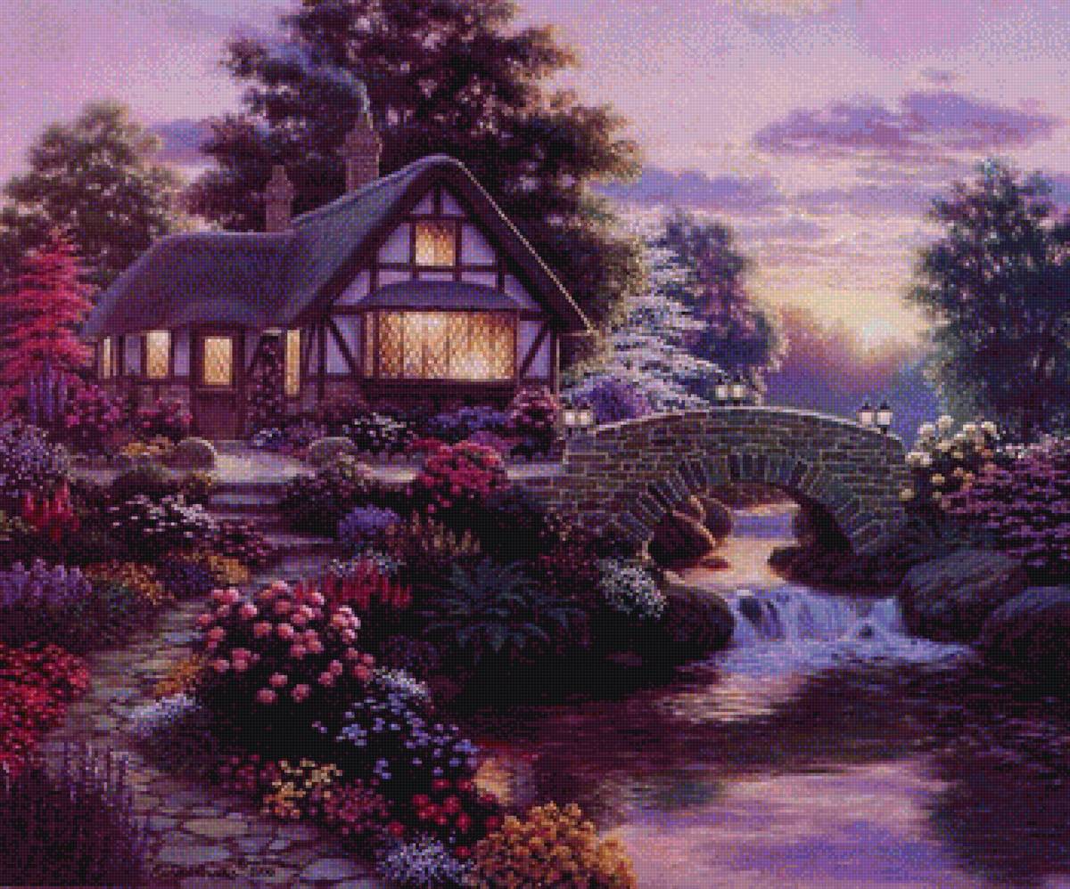 2345 - строения, пейзажи, домики - предпросмотр