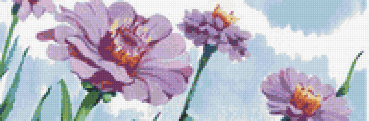 цветы в поле - цветы, поле - предпросмотр