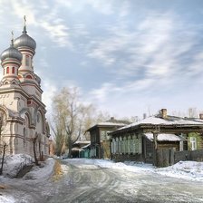 Схема вышивки «Иркутск»