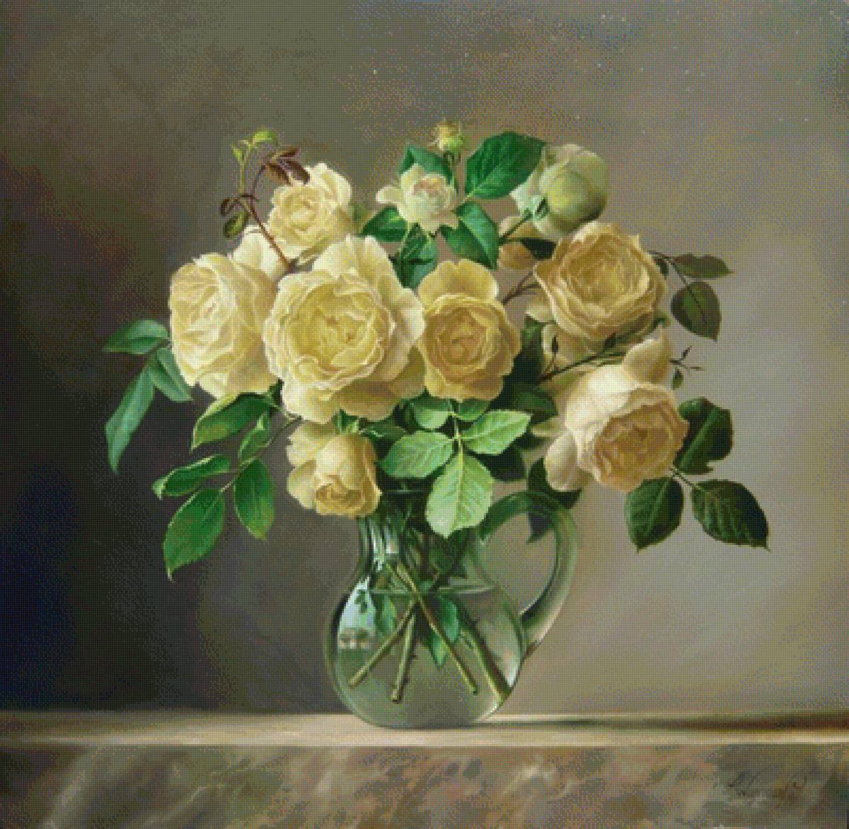 розы - букет, цветы, розы - предпросмотр