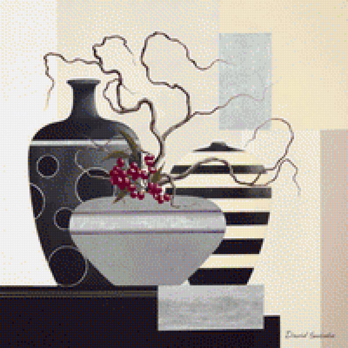 вазы с цветами - предпросмотр