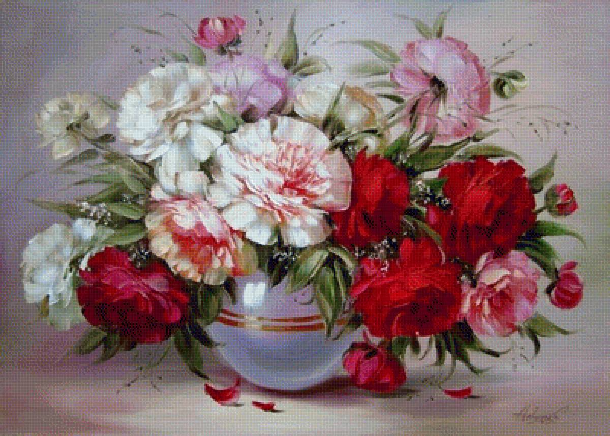 цветы - цветы, букет - предпросмотр