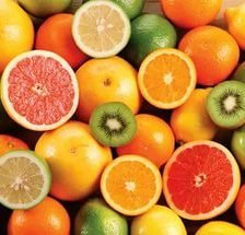 Схема вышивки «фрукты»