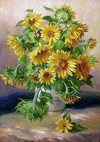 подсолнухи - оригинал