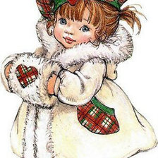 Схема вышивки «малютка»