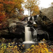 Схема вышивки «ВОДопад»