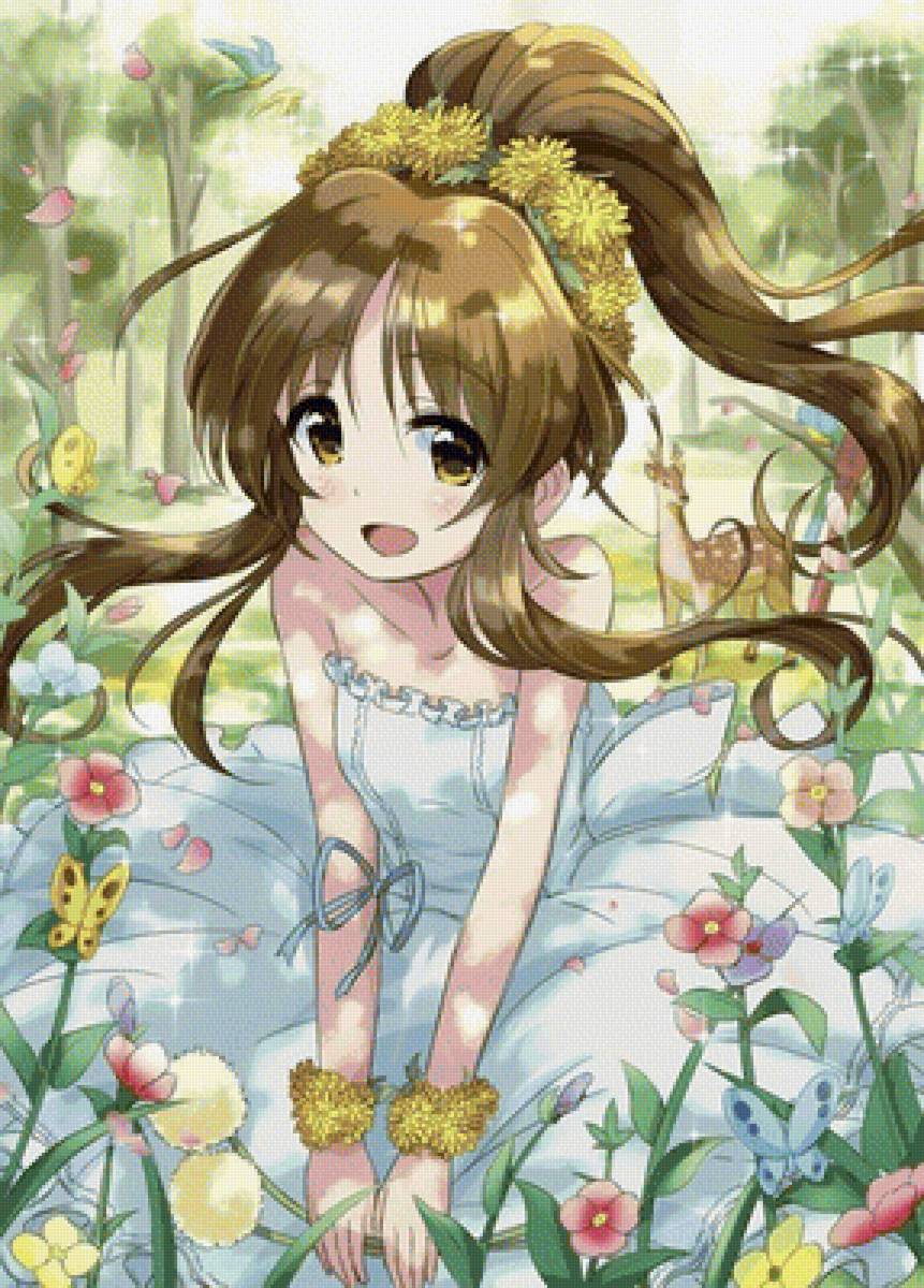 Девушка - аниме - предпросмотр