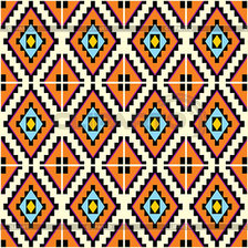Оригинал схемы вышивки «Мексиканские узоры» (№1297334)