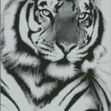 Оригинал схемы вышивки «Тигр 03» (№1300148)
