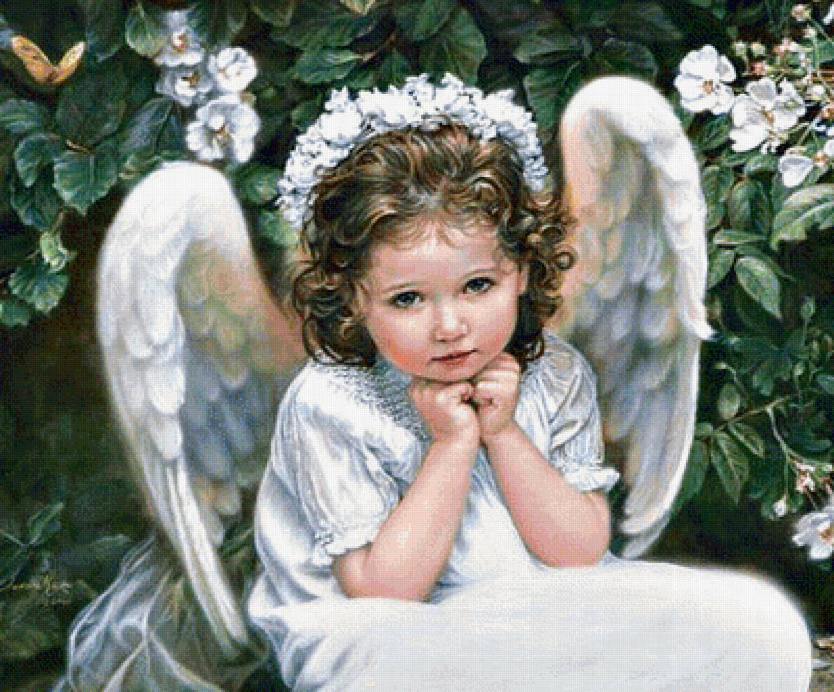 ангел - ангел. девочка. ребенок - предпросмотр
