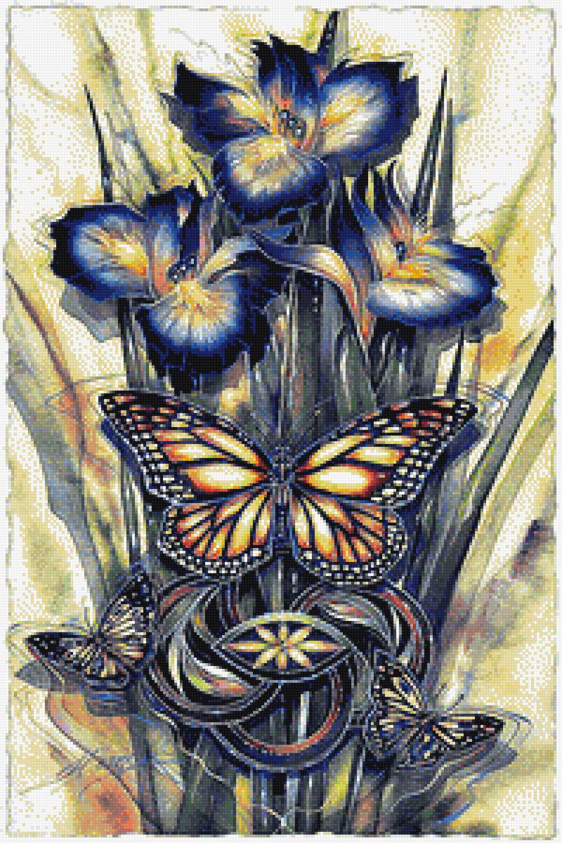 MOTYL - цветы - предпросмотр