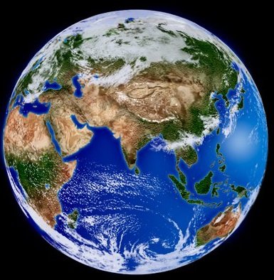 Планета Земля - космос, планета, земля - оригинал