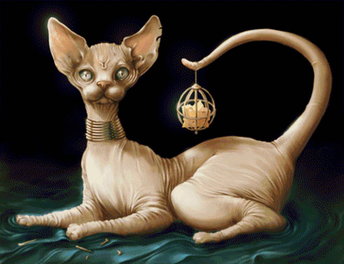 Сфинкс - кот, котейка, сфинкс, лысик - предпросмотр