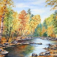 Схема вышивки «pekná jeseň»