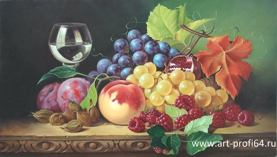фрукты-5 - натюрморты - оригинал