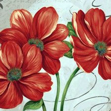 Схема вышивки «Цветы»