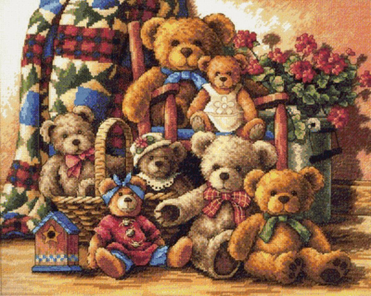 мишки - предпросмотр